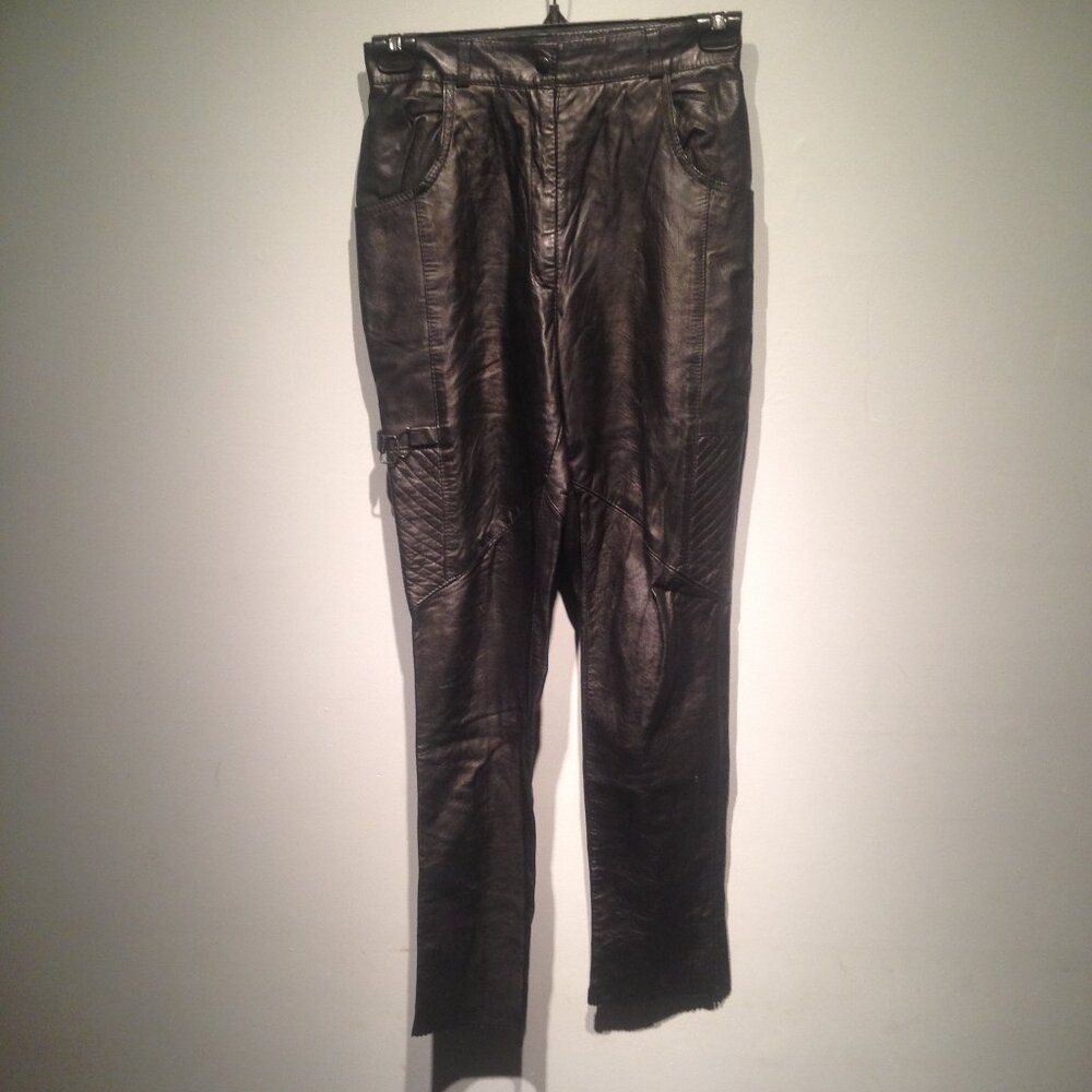 Very Soft Genuine Leather Pants with Very Original Design